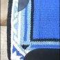 F223 ROYAL BLUE HILASON WESTERN NEW ZEALAND WOOL SADDLE BLANKET HORSE RODEO