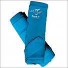 SMALL PROFESSIONAL CHOICE SMBII HORSE LEG SPORTS MEDICINE COMBO BOOTS PACIFIC BL