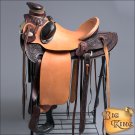 WD015-F HILASON BIG KING SERIES WESTERN WADE RANCH ROPING COWBOY TRAIL SADDLE 16