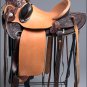 WD015-F HILASON BIG KING SERIES WESTERN WADE RANCH ROPING COWBOY TRAIL SADDLE 16