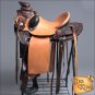 WD015-F HILASON BIG KING SERIES WESTERN WADE RANCH ROPING COWBOY TRAIL SADDLE 16