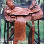 OS065MRED 16" HILASON BIG KING WESTERN WADE RANCH ROPING COWBOY HORSE SADDLE