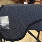 EQUI-TECH ENGLISH CUTBACK TACKY-TACK NON SLIP SADDLE PAD BLACK