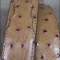 32 inch TONY LAMA MEN'S TAN OSTRICH PRINT LEATHER DRESS BELT