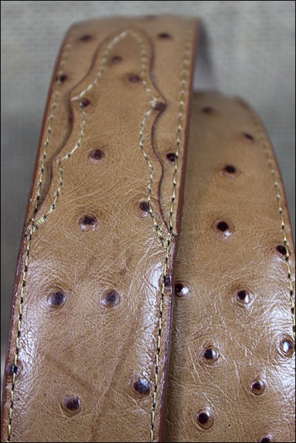 tony lama men's ostrich belts