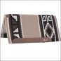34" X 38" CLASSIC EQUINE ESP WOOL FOAM DURABLE HORSE SADDLE TOP PAD TAN BROWN