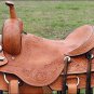 OS712TC 16" HILASON WESTERN CUTTING CUTTER ROPING RANCH TRAIL COWBOY SADDLE