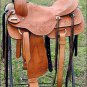 OS712TC 16" HILASON WESTERN CUTTING CUTTER ROPING RANCH TRAIL COWBOY SADDLE