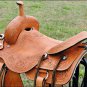 OS712TC 16" HILASON WESTERN CUTTING CUTTER ROPING RANCH TRAIL COWBOY SADDLE