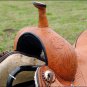 OS712TC 16" HILASON WESTERN CUTTING CUTTER ROPING RANCH TRAIL COWBOY SADDLE