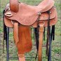 OS712TC 16" HILASON WESTERN CUTTING CUTTER ROPING RANCH TRAIL COWBOY SADDLE