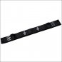28in. PROFESSIONAL CHOICE BLACK NON-SLIP ELASTIC SMX DRESSAGE HORSE GIRTH CINCH