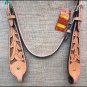 HILASON WESTERN LEATHER HORSE BRIDLE HEADSTALL HAND FLORAL CARVED TAN