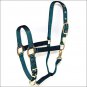 1&acirc;�� HAMILTON PRODUCTS USA NYLON HORSE DURABLE ADJUSTABLE CHIN HALTER W/ SNAP