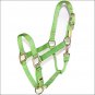 1&acirc;�� HAMILTON PRODUCTS USA NYLON HORSE DURABLE ADJUSTABLE CHIN HALTER W/ SNAP