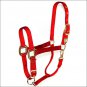 1&acirc;�� HAMILTON PRODUCTS USA NYLON HORSE DURABLE ADJUSTABLE CHIN HALTER W/ SNAP