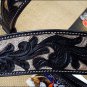 HILASON WESTERN LEATHER HORSE BRIDLE HEADSTALL BREAST COLLAR BROWN RUSTIC INLAY