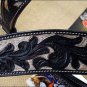 HILASON WESTERN LEATHER HORSE BRIDLE HEADSTALL BREAST COLLAR BROWN RUSTIC INLAY