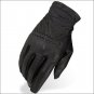 HERITAGE PRO-FIT SHOW LEATHER GLOVES HORSE EQUESTRIAN TRAINING SCHOOLING RIDING