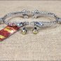 HILASON CHROME PLATED ROPING YOUTH SPUR TWISTED WIRE BAND