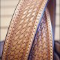 HILASON HAND MADE HEAVY DUTY BUFFALO HIDE LEATHER GUN HOLSTER BELT TAN