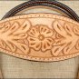 NEW HILASON WESTERN HAND TOOL LEATHER HORSE BRIDLE HEADSTALL TAN