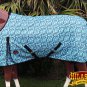 70" HILASON 1200D WINTER WATERPROOF POLY TURNOUT HORSE BLANKET TURQUOISE