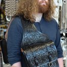 BH102BKSHL-F HILASON WESTERN LEATHER SADDLE SHOULDER BAG