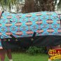 75 in HILASON 1200D 400G WATERPROOF HORSE WINTER BLANKET SOUTH WEST AZTEC TRIBAL