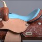 FI120F- WESTERN BARREL RACING TRAIL SADDLE 15 WITH BRIDLE BREAST COLLAR SET