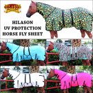 HILASON UV PROTECTION AIRFLOW MESH HORSE FLY SHEET W/ NECK COVER & BELLY WRAP