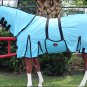 HILASON UV PROTECTION AIRFLOW MESH HORSE FLY SHEET W/ NECK COVER & BELLY WRAP