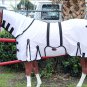 HILASON UV PROTECTION AIRFLOW MESH HORSE FLY SHEET W/ NECK COVER & BELLY WRAP
