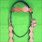 A902 NEW HILASON WESTERN LEATHER HORSE BRIDLE HEADSTALL TAN