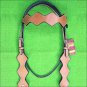 A902 NEW HILASON WESTERN LEATHER HORSE BRIDLE HEADSTALL TAN