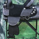 TW107BK-F HILASON WESTERN LEATHER TREELESS TRAIL PLEASURE HORSE RIDING SADDLE 13