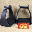 BLACK TOUGH1 ROYAL KING POLYMAR ENDURANCE TRAIL STIRRUP 3 NECK 4 TREAD