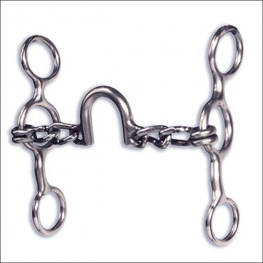 PROFESSIONAL CHOICE EQUISENTIAL PERFORMANCE SHORT SHANK HORSE BIT PORTED CHAIN