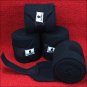 4-1/2X 9FT. CLASSIC EQUINE TACK HORSE FLEECE POLO LEG WRAPS SET OF FOUR