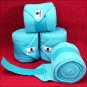 4-1/2X 9FT. CLASSIC EQUINE TACK HORSE FLEECE POLO LEG WRAPS SET OF FOUR