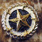 TEXAS STAR GOLD CONCHO SADDLE HEADSTALL TACK BLING COWGIRL