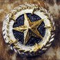 TEXAS STAR GOLD CONCHO SADDLE HEADSTALL TACK BLING COWGIRL