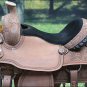 OS053V1-F HILASON BIG KING WESTERN WADE RANCH ROPING COWBOY TRAIL SADDLE 16"