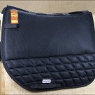 TA301F- HILASON ENGLISH DRESSAGE GEL SADDLE PAD BASE ANTI-SLIP - BLACK