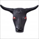 LARGE RED EYE STEER HEAD WITH RODS