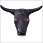 LARGE RED EYE STEER HEAD WITH RODS