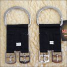 HILASON 2 BUCKLE NYLON WESTERN HORSE SADDLE GIRTH CINCH CONVERTER FROM ENGLISH