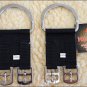 HILASON 2 BUCKLE NYLON WESTERN HORSE SADDLE GIRTH CINCH CONVERTER FROM ENGLISH