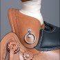 BH103-F HILASON WESTERN LEATHER ROPING WADE COWBOY LIGHT WEIGHT RANCH SADDLE 16"