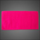 HILASON WESTERN ACRYLIC WOOL SADDLE BLANKET HORSE RODEO SOLID COLOR HOT PINK